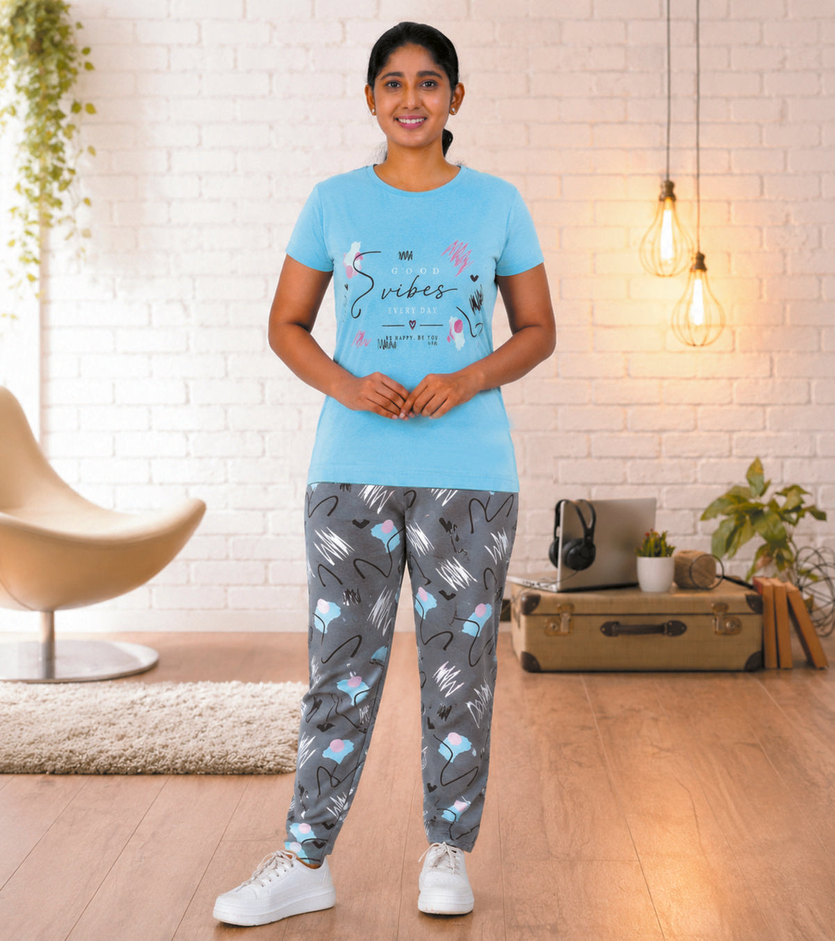 Women's Basic Pyjama Set