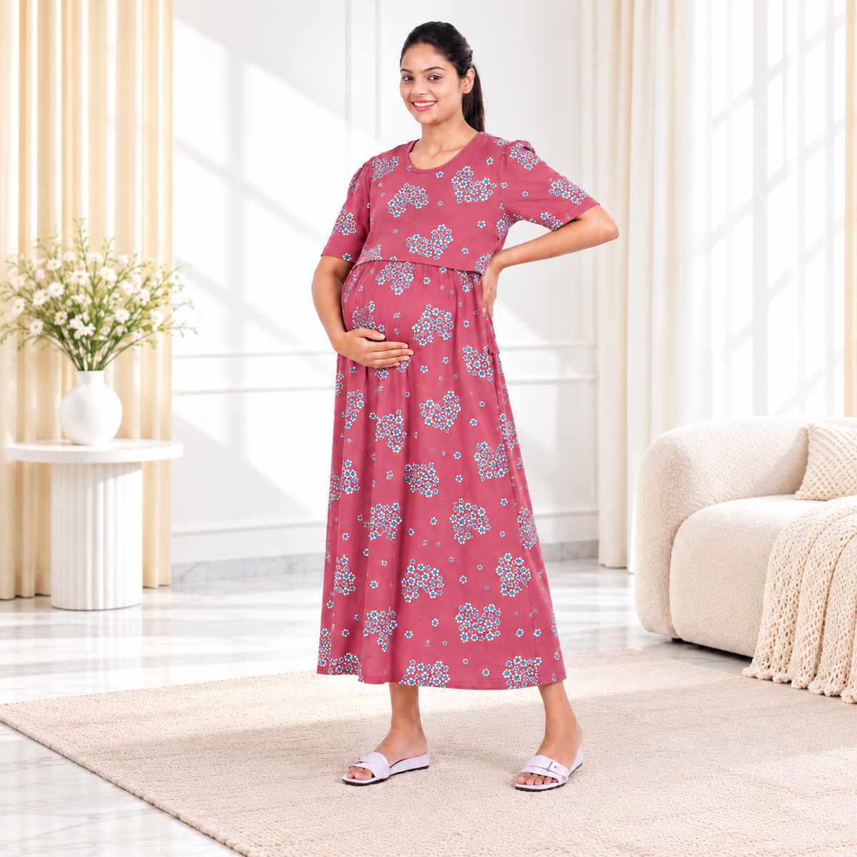Women's Maternity Gown