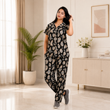 Women's Collar Pyjama Set