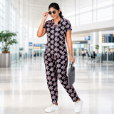 Women's Collar Pyjama Set