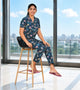 Women's Collar Pyjama Set